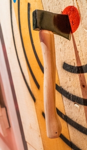Axe throwing