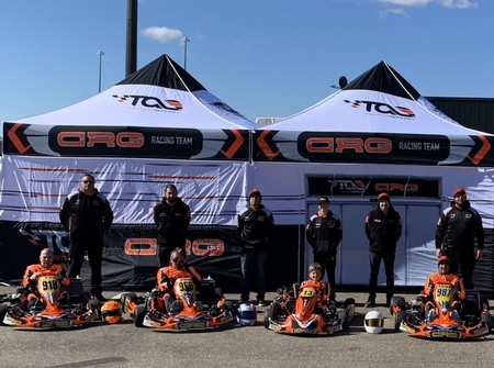 thumbnail_Photo 2- TAG Motorsport CRG drivers in their karts at Mont-Tremblant last September,jpg